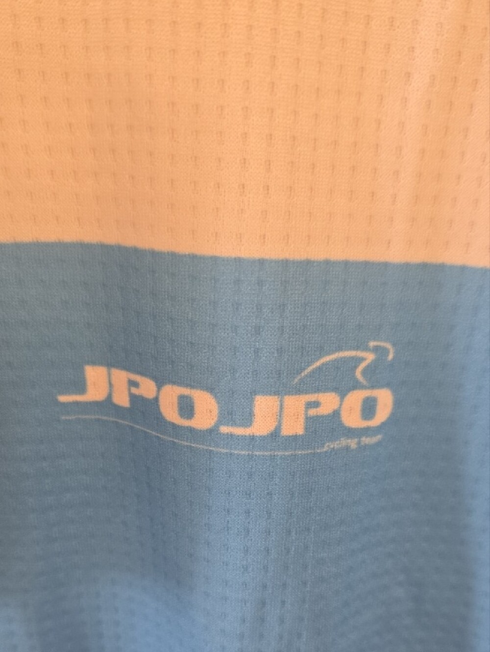 JPO.JPO Colorblock Cycling Jersey - Blue, White, Pink - Picture 3 of 8